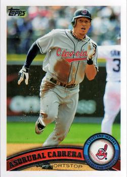 #522 Asdrubal Cabrera - Cleveland Indians - 2011 Topps Baseball