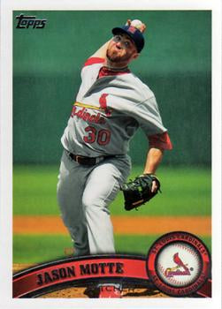 #538 Jason Motte - St. Louis Cardinals - 2011 Topps Baseball