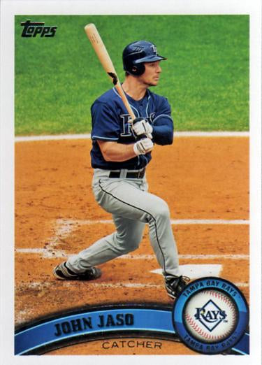#541 John Jaso - Tampa Bay Rays - 2011 Topps Baseball