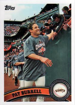 #546 Pat Burrell - San Francisco Giants - 2011 Topps Baseball