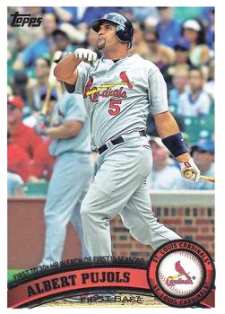 #547 Albert Pujols - St. Louis Cardinals - 2011 Topps Baseball