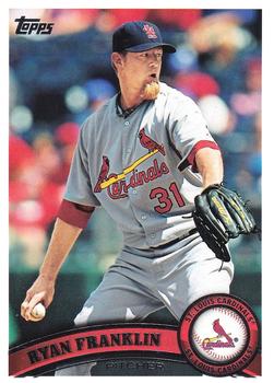 #548 Ryan Franklin - St. Louis Cardinals - 2011 Topps Baseball