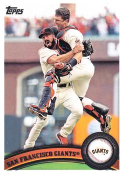 #552 San Francisco Giants - San Francisco Giants - 2011 Topps Baseball