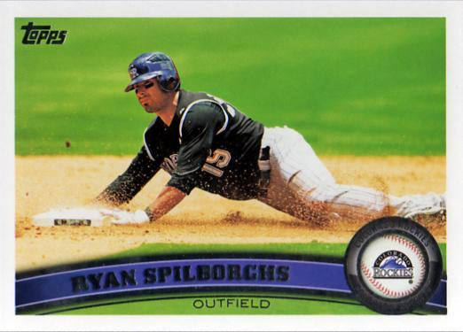 #583 Ryan Spilborghs - Colorado Rockies - 2011 Topps Baseball