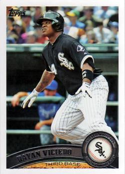 #592 Dayan Viciedo - Chicago White Sox - 2011 Topps Baseball