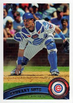 #611 Geovany Soto - Chicago Cubs - 2011 Topps Baseball