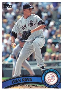 #629 Ivan Nova - New York Yankees - 2011 Topps Baseball