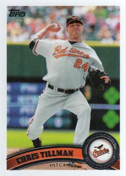 #636 Chris Tillman - Baltimore Orioles - 2011 Topps Baseball