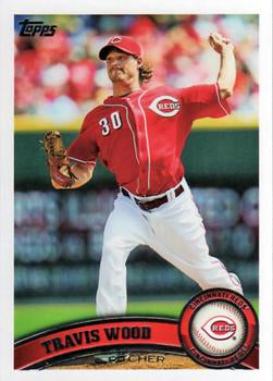 #641 Travis Wood - Cincinnati Reds - 2011 Topps Baseball