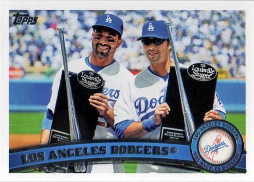 #646 Los Angeles Dodgers - Los Angeles Dodgers - 2011 Topps Baseball
