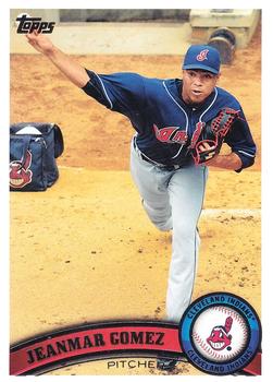 #647 Jeanmar Gomez - Cleveland Indians - 2011 Topps Baseball