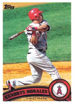 #651a Kendrys Morales - Los Angeles Angels - 2011 Topps Baseball