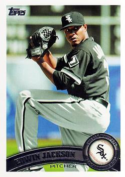 #652a Edwin Jackson - Chicago White Sox - 2011 Topps Baseball