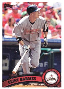 #659 Clint Barmes - Houston Astros - 2011 Topps Baseball