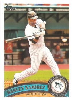 #20b Hanley Ramirez - Florida Marlins - 2011 Topps Baseball