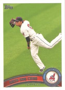 #35b Shin-Soo Choo - Cleveland Indians - 2011 Topps Baseball