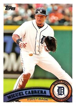 #150b Miguel Cabrera - Detroit Tigers - 2011 Topps Baseball