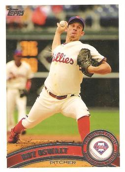 #174b Roy Oswalt - Philadelphia Phillies - 2011 Topps Baseball