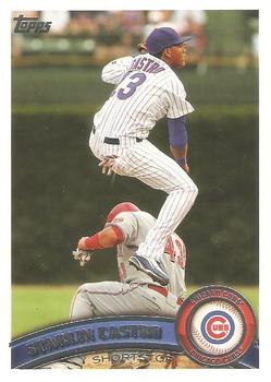 #247b Starlin Castro - Chicago Cubs - 2011 Topps Baseball