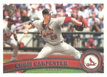 #299b Chris Carpenter - St. Louis Cardinals - 2011 Topps Baseball