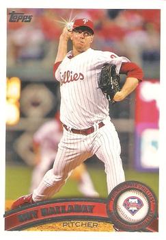 #300b Roy Halladay - Philadelphia Phillies - 2011 Topps Baseball