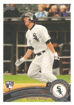 #322b Brent Morel - Chicago White Sox - 2011 Topps Baseball