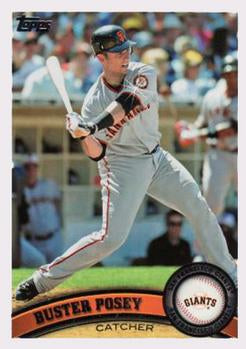 #335b Buster Posey - San Francisco Giants - 2011 Topps Baseball