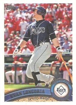 #340b Evan Longoria - Tampa Bay Rays - 2011 Topps Baseball