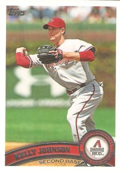 #419b Kelly Johnson - Arizona Diamondbacks - 2011 Topps Baseball