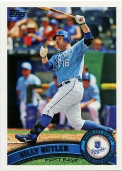 #470b Billy Butler - Kansas City Royals - 2011 Topps Baseball