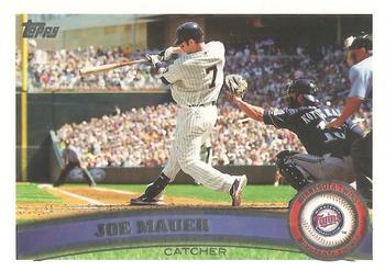 #550b Joe Mauer - Minnesota Twins - 2011 Topps Baseball