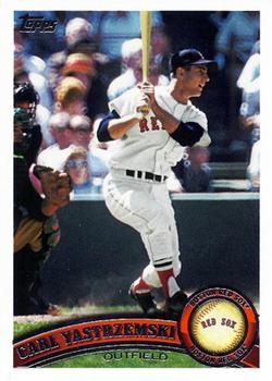 #25d Carl Yastrzemski - Boston Red Sox - 2011 Topps Baseball