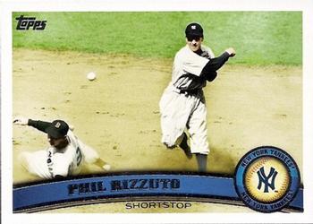 #330c Phil Rizzuto - New York Yankees - 2011 Topps Baseball