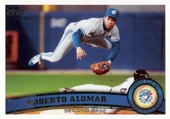 #480c Roberto Alomar - Toronto Blue Jays - 2011 Topps Baseball
