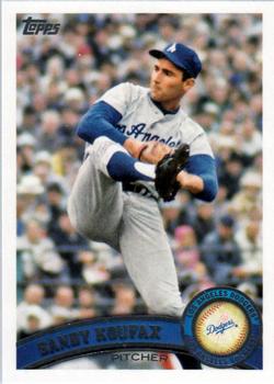 #530c Sandy Koufax - Los Angeles Dodgers - 2011 Topps Baseball
