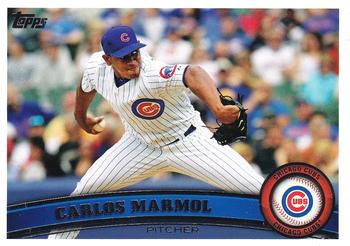 #12 Carlos Marmol - Chicago Cubs - 2011 Topps Baseball