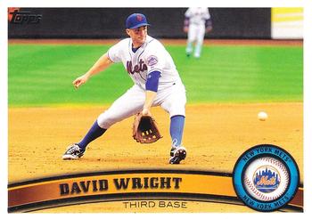 #15a David Wright - New York Mets - 2011 Topps Baseball
