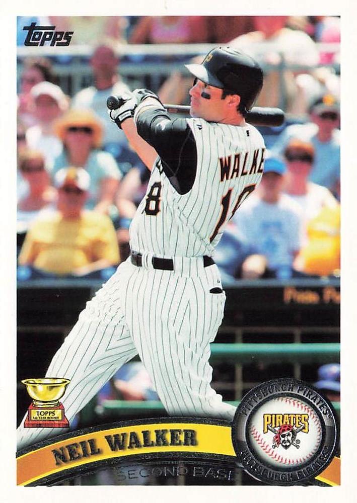 #24 Neil Walker - Pittsburgh Pirates - 2011 Topps Baseball