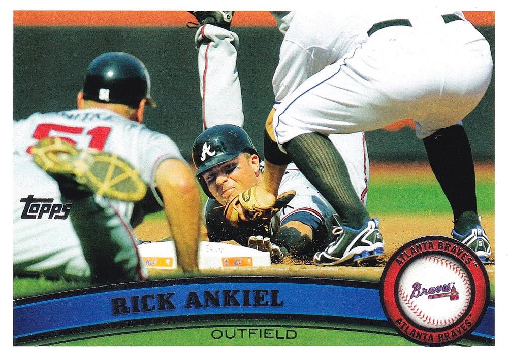 #34 Rick Ankiel - Atlanta Braves - 2011 Topps Baseball