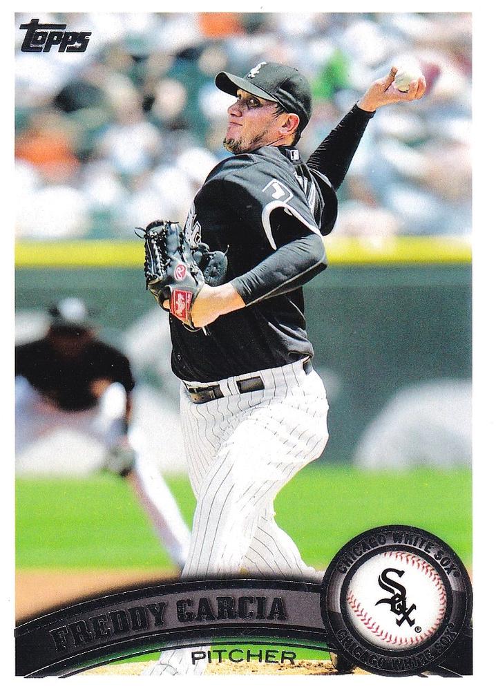 #41 Freddy Garcia - Chicago White Sox - 2011 Topps Baseball