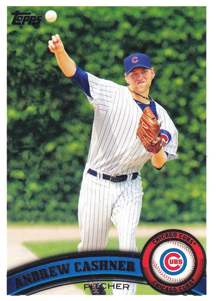 #48 Andrew Cashner - Chicago Cubs - 2011 Topps Baseball
