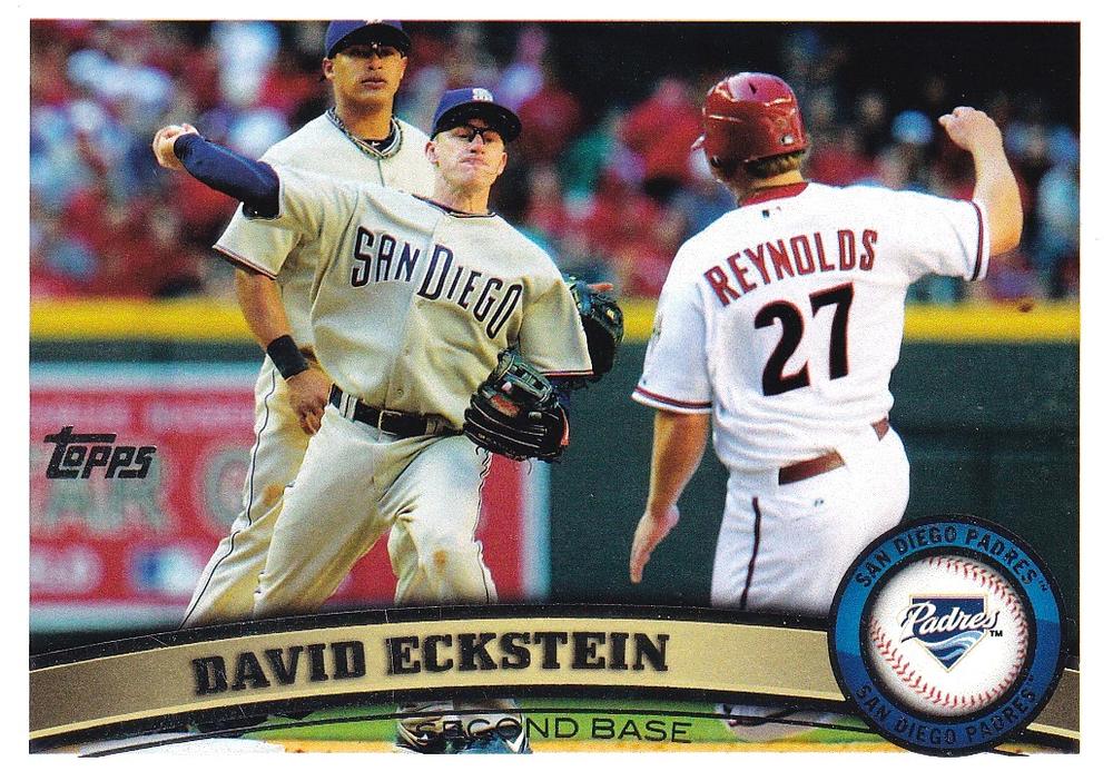 #51 David Eckstein - San Diego Padres - 2011 Topps Baseball