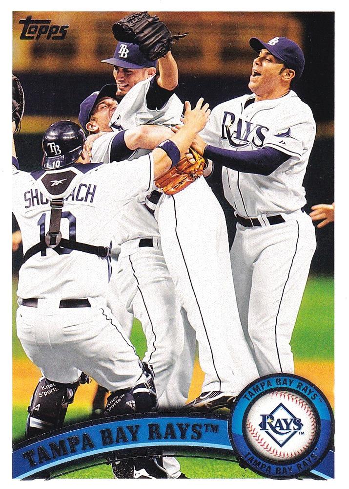 #52 Tampa Bay Rays - Tampa Bay Rays - 2011 Topps Baseball