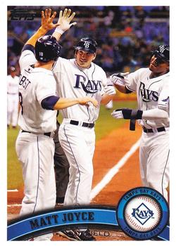 #55 Matt Joyce - Tampa Bay Rays - 2011 Topps Baseball