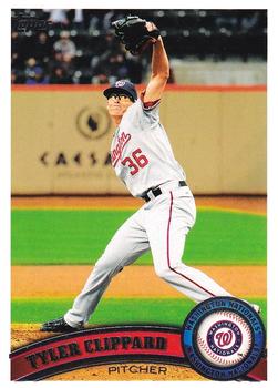 #74 Tyler Clippard - Washington Nationals - 2011 Topps Baseball
