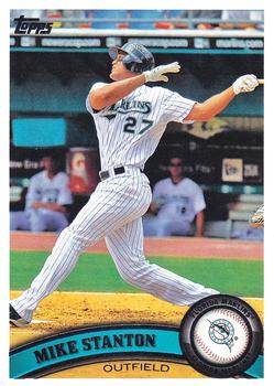 #78a Mike Stanton - Florida Marlins - 2011 Topps Baseball