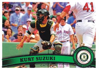 #79 Kurt Suzuki - Oakland Athletics - 2011 Topps Baseball