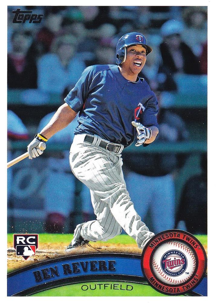 #99 Ben Revere - Minnesota Twins - 2011 Topps Baseball