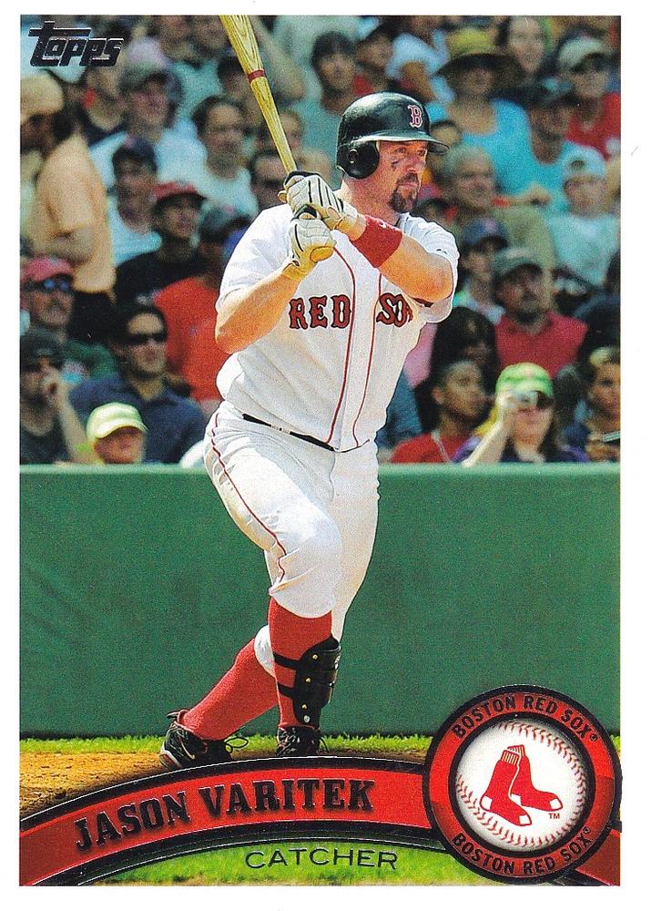 #115 Jason Varitek - Boston Red Sox - 2011 Topps Baseball
