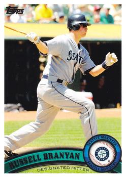 #116 Russell Branyan - Seattle Mariners - 2011 Topps Baseball
